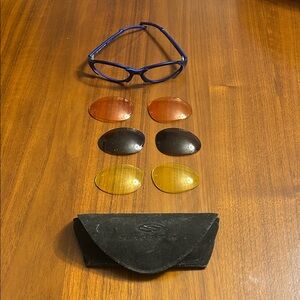 SMITH Blue Glasses with Interchangeable Lenses